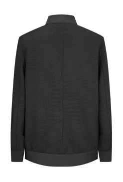 Veste teddy uni motifs géométriques