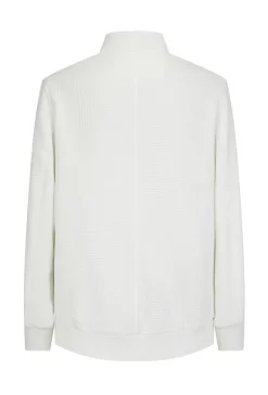 Veste teddy uni motifs géométriques