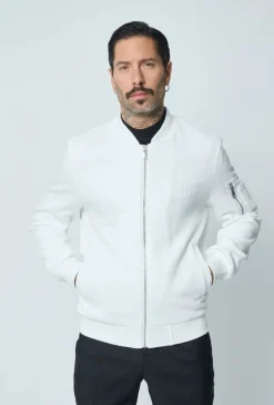 Veste teddy uni motifs géométriques