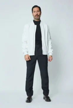 Veste teddy uni motifs géométriques
