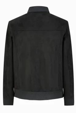 Veste uni simili daim