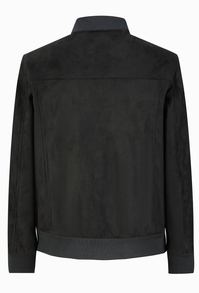 Veste uni simili daim