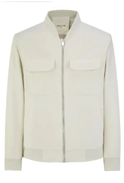 Veste uni simili daim