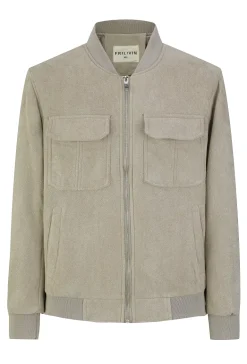 Veste uni simili daim