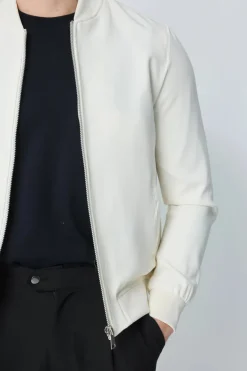 Veste unie sans capuche