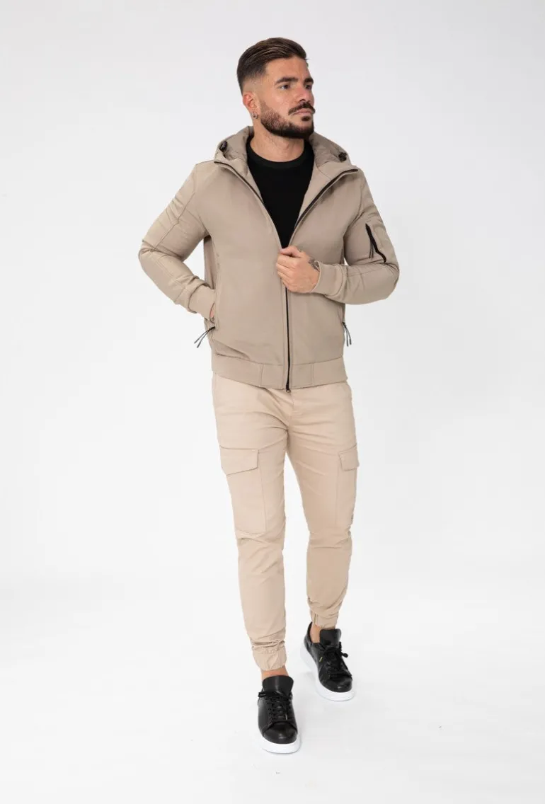 Veste zippée à capuche