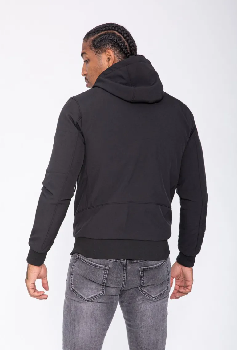 Veste zippée à capuche