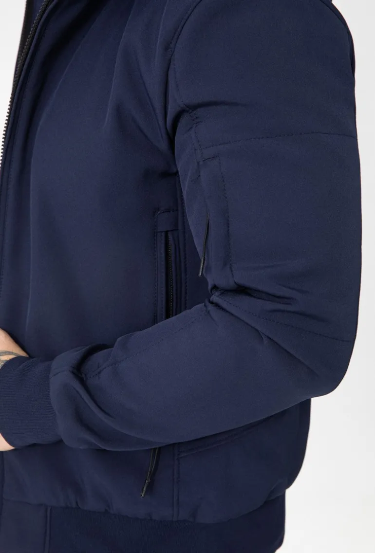 Veste zippée à capuche