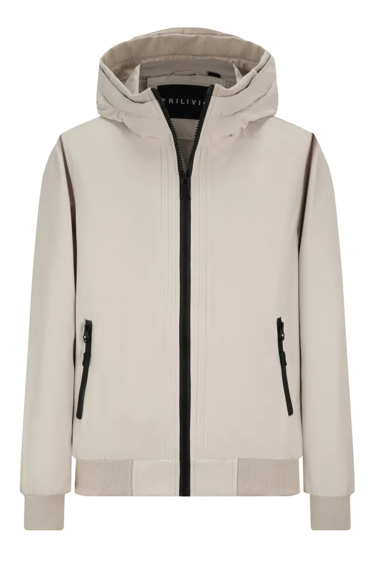 Veste zippée avec capuche