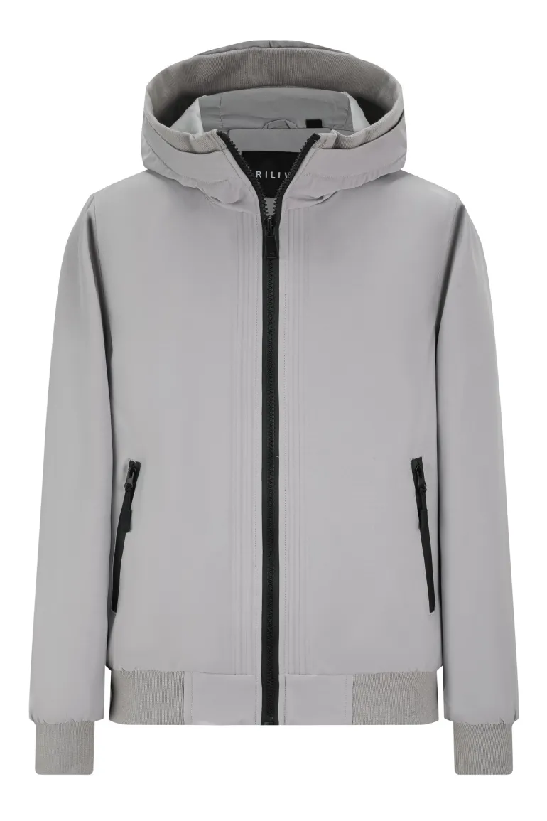Veste zippée avec capuche