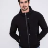 Veste zippée capuche