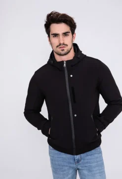 Veste zippée capuche