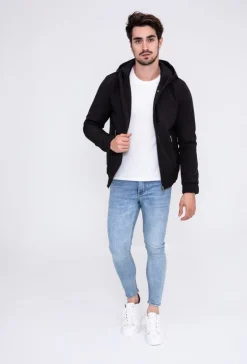 Veste zippée capuche