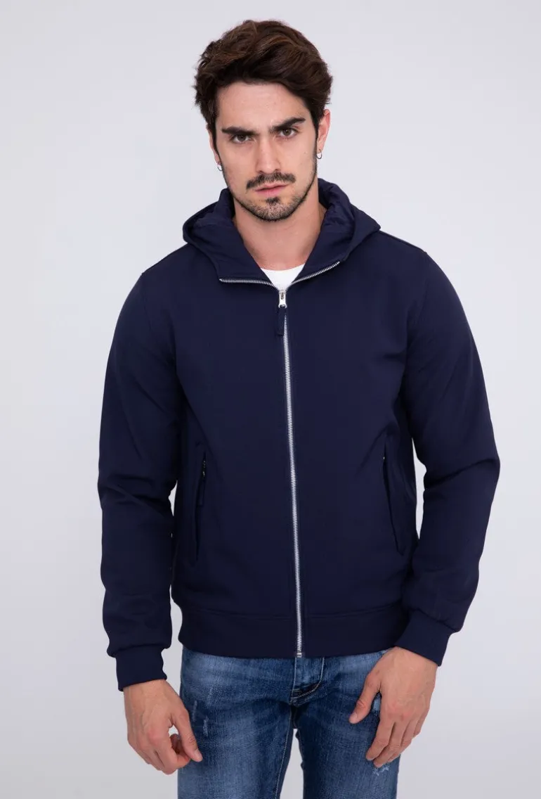 Veste zippée capuche