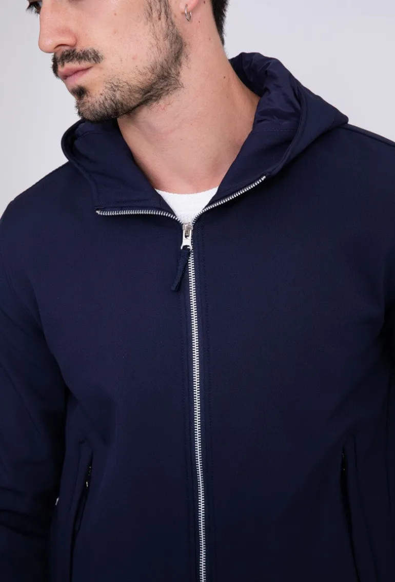 Veste zippée capuche
