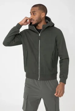 Veste zippée capuche