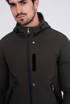 Veste zippée capuche