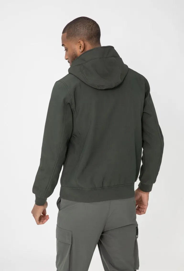 Veste zippée capuche