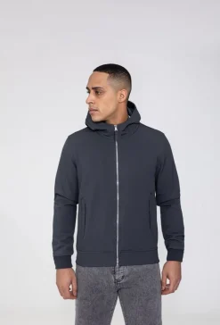 Veste zippée capuche