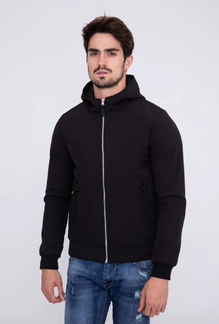 Veste zippée capuche