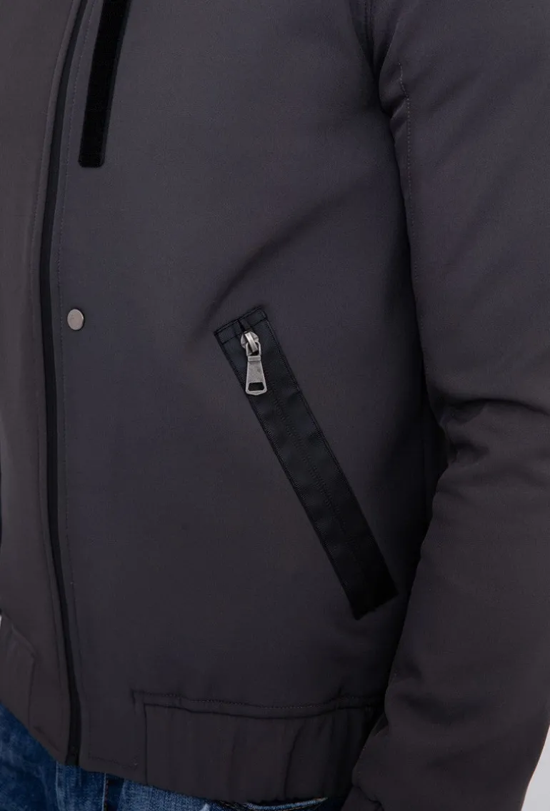 Veste zippée capuche