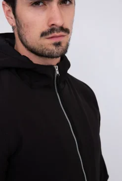 Veste zippée capuche