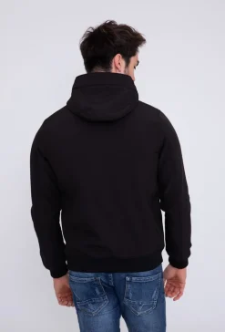Veste zippée capuche