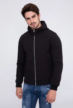 Veste zippée capuche