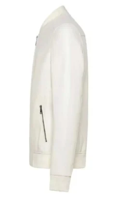 Veste zippée simili cuir