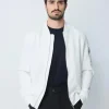 Vestes bombers à fermeture éclair