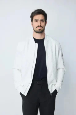 Vestes bombers à fermeture éclair
